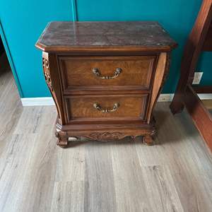 Lot #3 2-Drawer Nightstand 