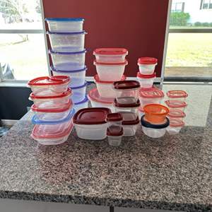 Lot #20 Large Variety of Food Storage Containers