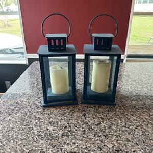 Lot #62 (2) Candle Lanterns