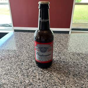 Lot #77 Glass Budweiser Beer Bottle