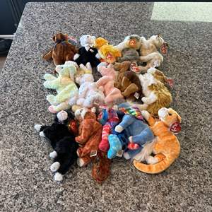 Lot #125 Variety of Ty Beanie Babies