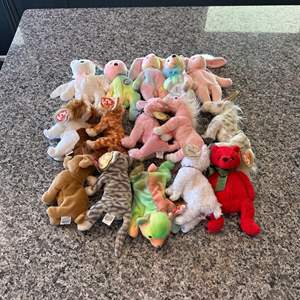 Lot #127 Variety of Ty Beanie Babies