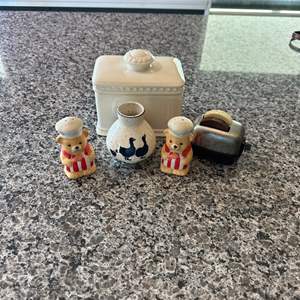 Lot #131 Salt & Pepper Shakers & More