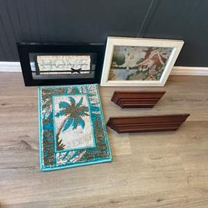 Lot #133 Floating Shelves & More Home Decor