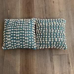 Lot #142 (2) Seashell Throw Pillows