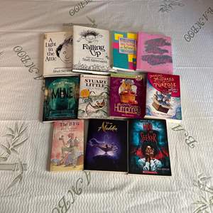 Lot #155 Assorted Books - Disneys Aladdin, A Light in The Attic, Falling Up & More