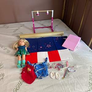 Lot #176 American Girl Doll Gymnastics