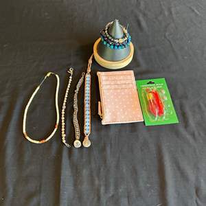 Lot #189 Wallet & Assorted Fashion Jewelry