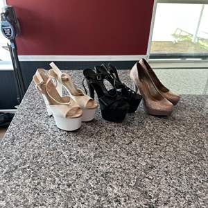 Lot #232 Women's High Heel Platform Shoes