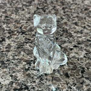 Lot #249 Lenox Crystal Cat