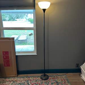 Lot #272 Tall Single Light Floor Lamp