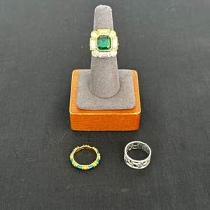 Lot #285 Stylish Assortment of Avon Rings - Size 5.75