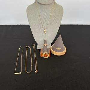 Lot #297 Elegant Brooch, Necklaces & More Fashion Jewelry