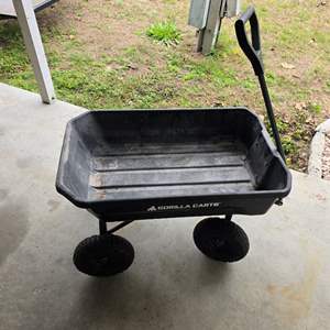 Lot #338 Gorilla Carts Poly Garden Dump Cart