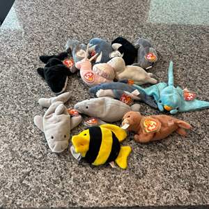 Lot #346 Sea Animal Ty Beanie Babies