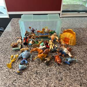 Lot #359 Disney Toy Figures - Lion King, Aladdin & More