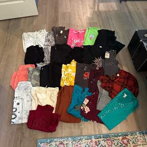 Lot #402 Assorted Ladies Shirts - Size Medium 