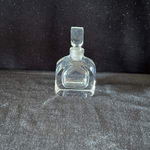 Lot #6 Clear Glass Perfume Bottle