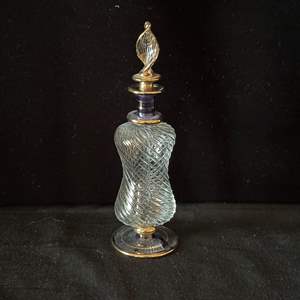 Lot #9 Vintage Art Glass Perfume Bottle