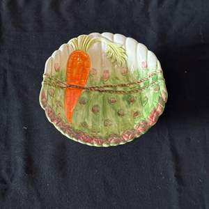 Lot #27 Hand Painted Carrot Bowl - Japan