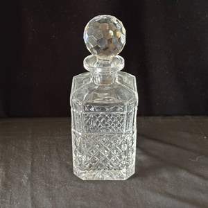 Lot #44 Crystal Decanter w/ Stopper