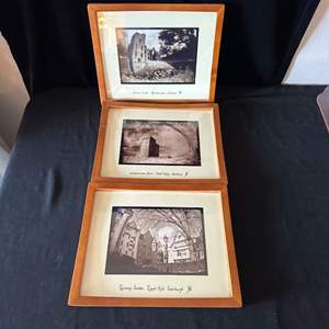 Lot #104 (3) Vintage Framed UK Landscape Prints