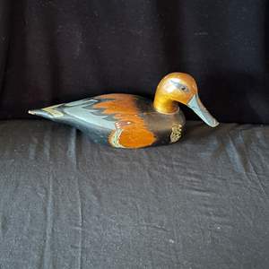 Lot #116 Carved Wood Duck