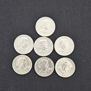 Lot #184 (7) 1979 Susan B. Anthony Dollar Coins