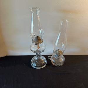 Lot #234 (2) Oil Lamps