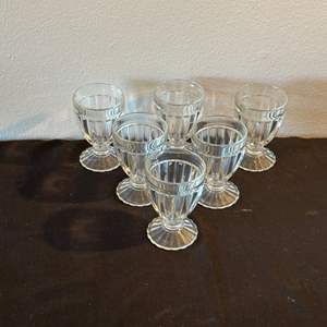 Lot #247 (6) Glass Sundae Dishes