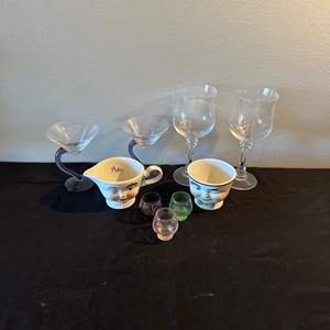 Lot #249 Assorted Cocktail Glasses