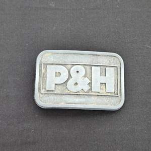 Lot #284 P & H Belt Buckle 