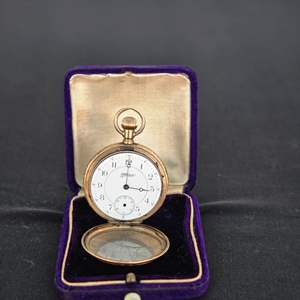 Lot #291 Hampden Canton Pocket Watch