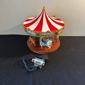 Lot #301 Mr. Christmas Holiday Carousel