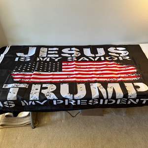 Lot #336 Trump Flag