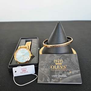 Lot #386 Olves Watch & Bracelet