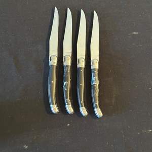 Lot #409 (4) Laguiole Knives Set - France