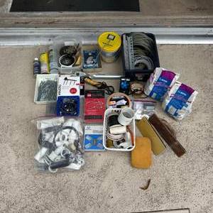 Lot #427 Assorted Garage Supplies