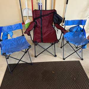 Lot #440 (3) Folding Chairs