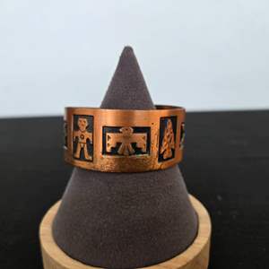 Lot #498 Handmade Copper Cuff Bracelet 