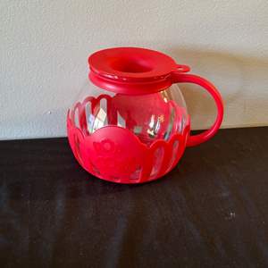 Lot #548 Glass Popcorn Popper