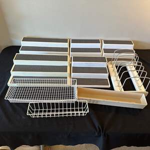 Lot #550 Kitchen Organizers