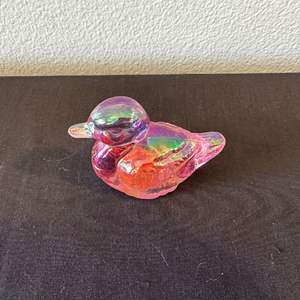 Lot #578 Decorative Fenton Duck