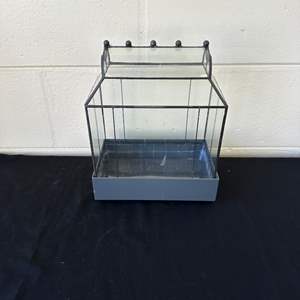 Lot #613 Glass Terrarium