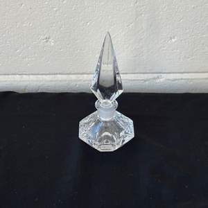 Lot #620 Crystal Perfume Bottle