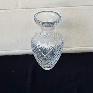 Lot #624 Clear Cut Crystal Vase