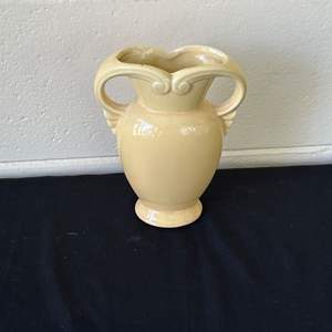 Lot #656 Mini Double Handle Ceramic Vase