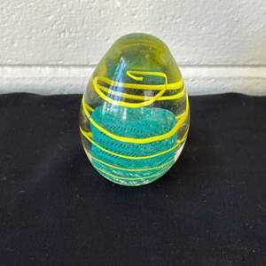 Lot #701 Blown Art Glass Paperweight 