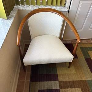 Lot #711 Teak Wood Lounge Chair