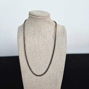 Lot #720 Sterling Silver Necklace 